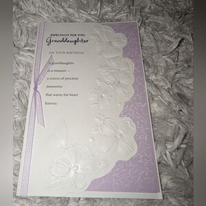 American Greetings Granddaughter Birthday Card